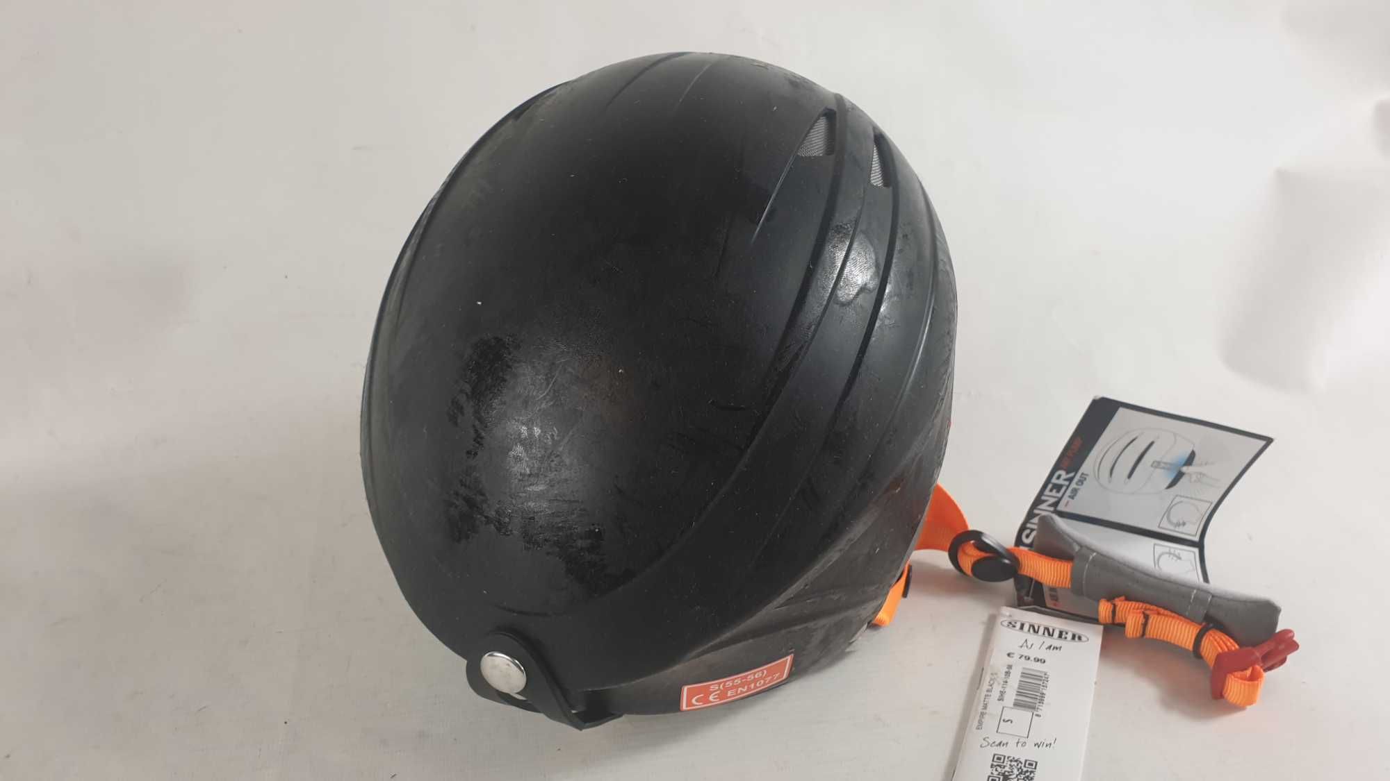SINNER kask czarny rozmiar s 56CM