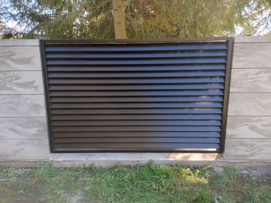 ogrodzenie żaluzjowe