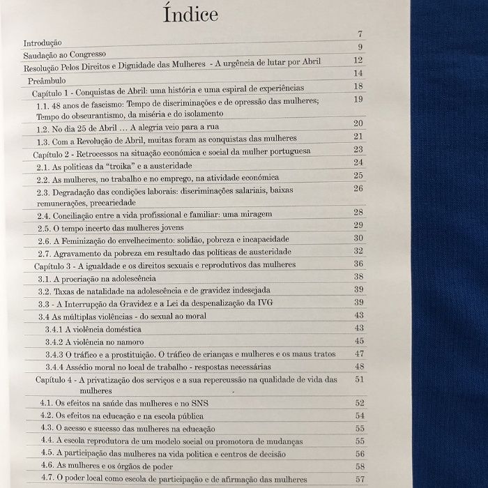 9.º CONGRESSO Movimento Democrático de Mulheres - MDM