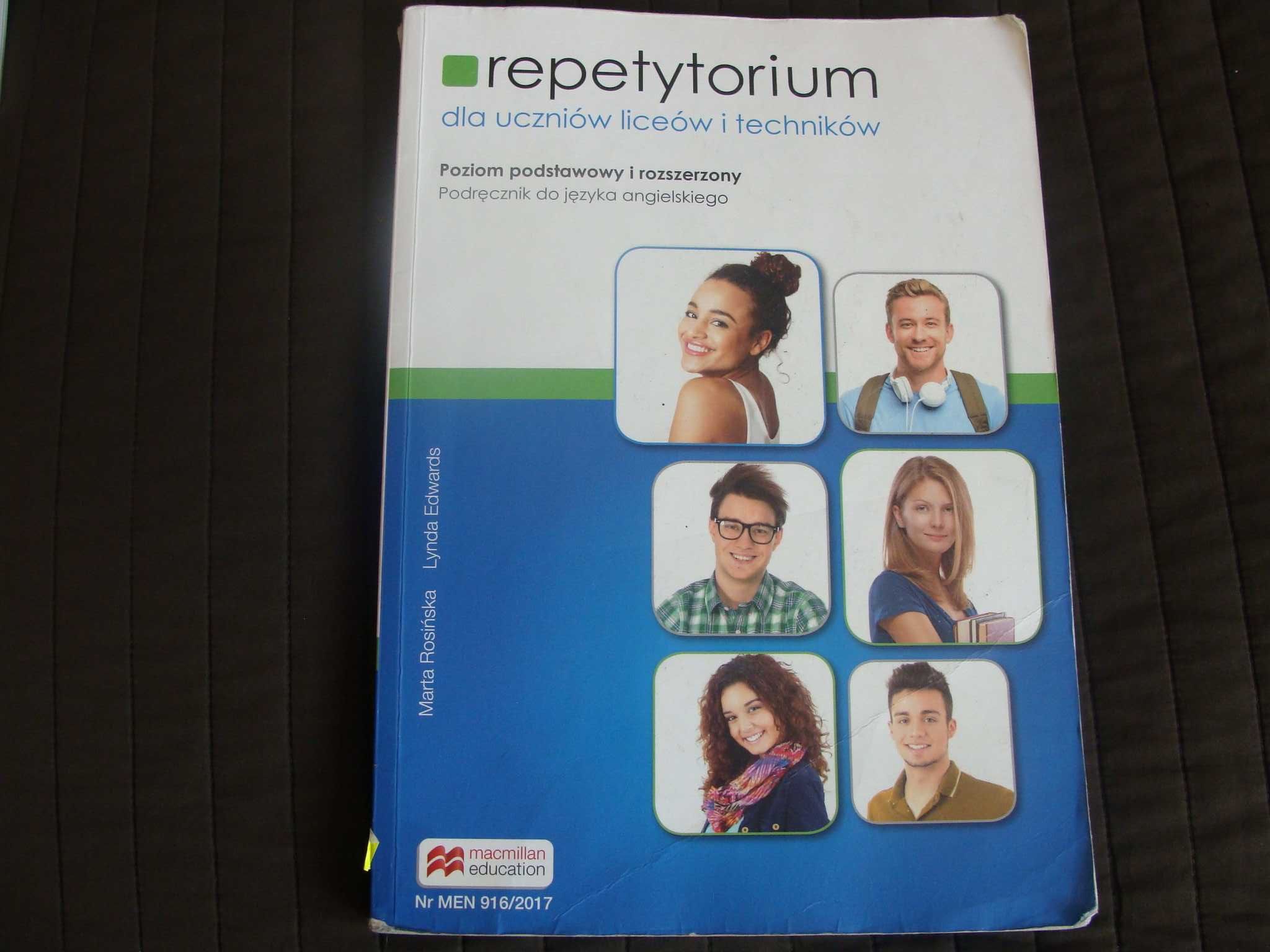 Repetytorium dla uczniów liceów i techników poziom podstawowy i rozsze