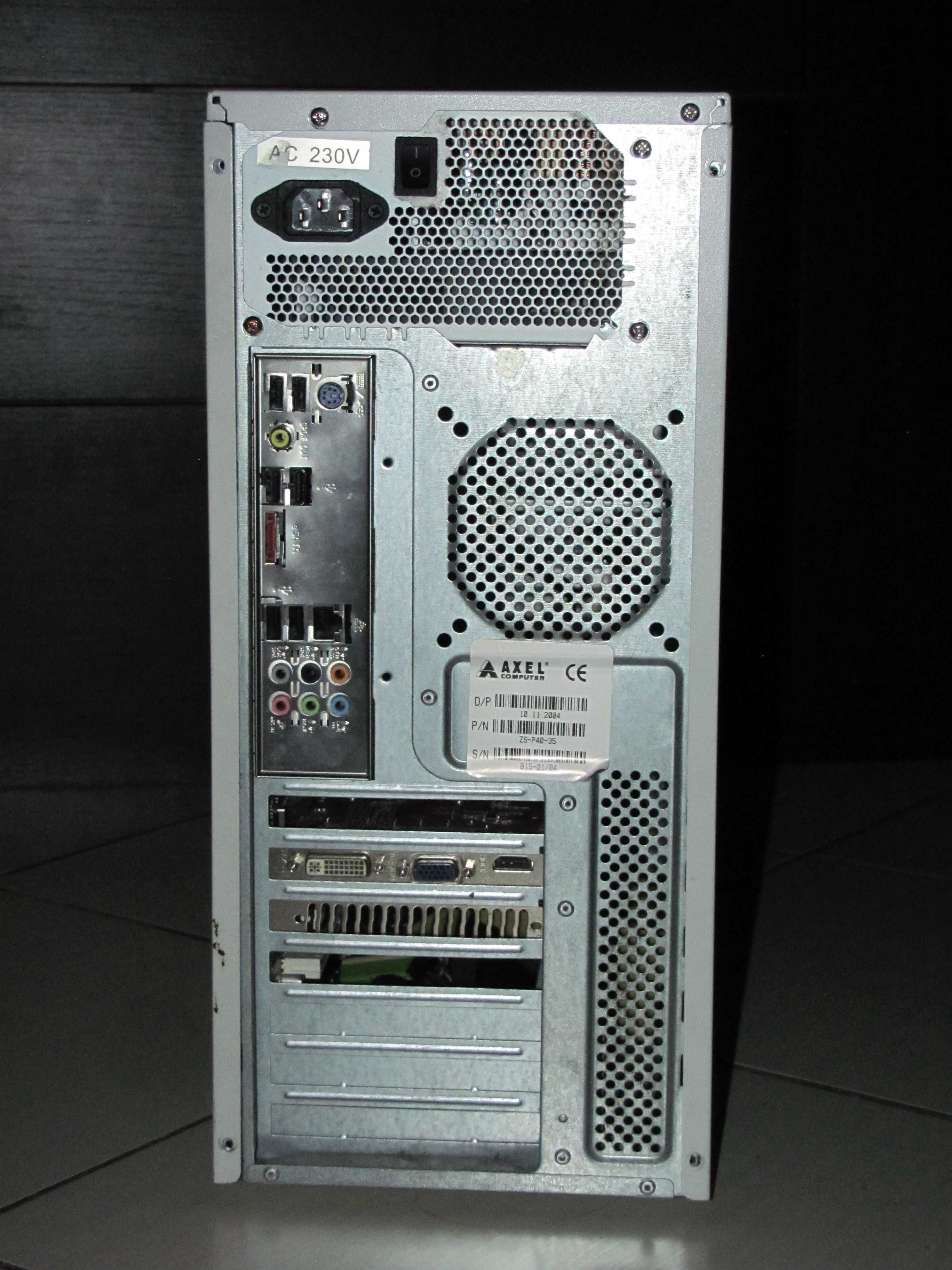 Retro komputer do retro gier - Intel Q6600, GeForce 9500 GT, RAM 4GB
