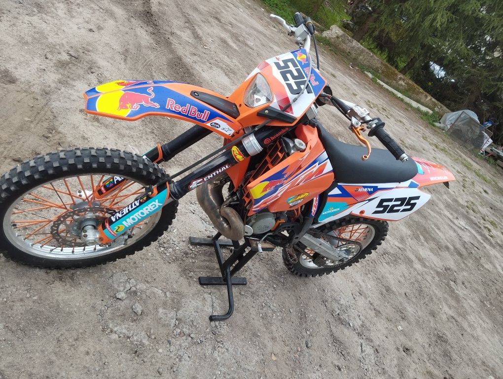 KTM 200cc ze Szwecji, komplet dokumentów Okazja!