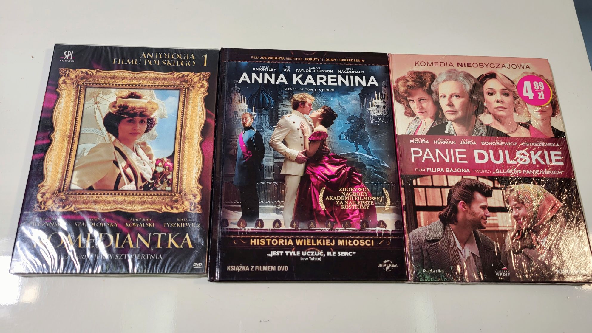 Anna Karenina Panie Dulskie Komediantka filmy dvd