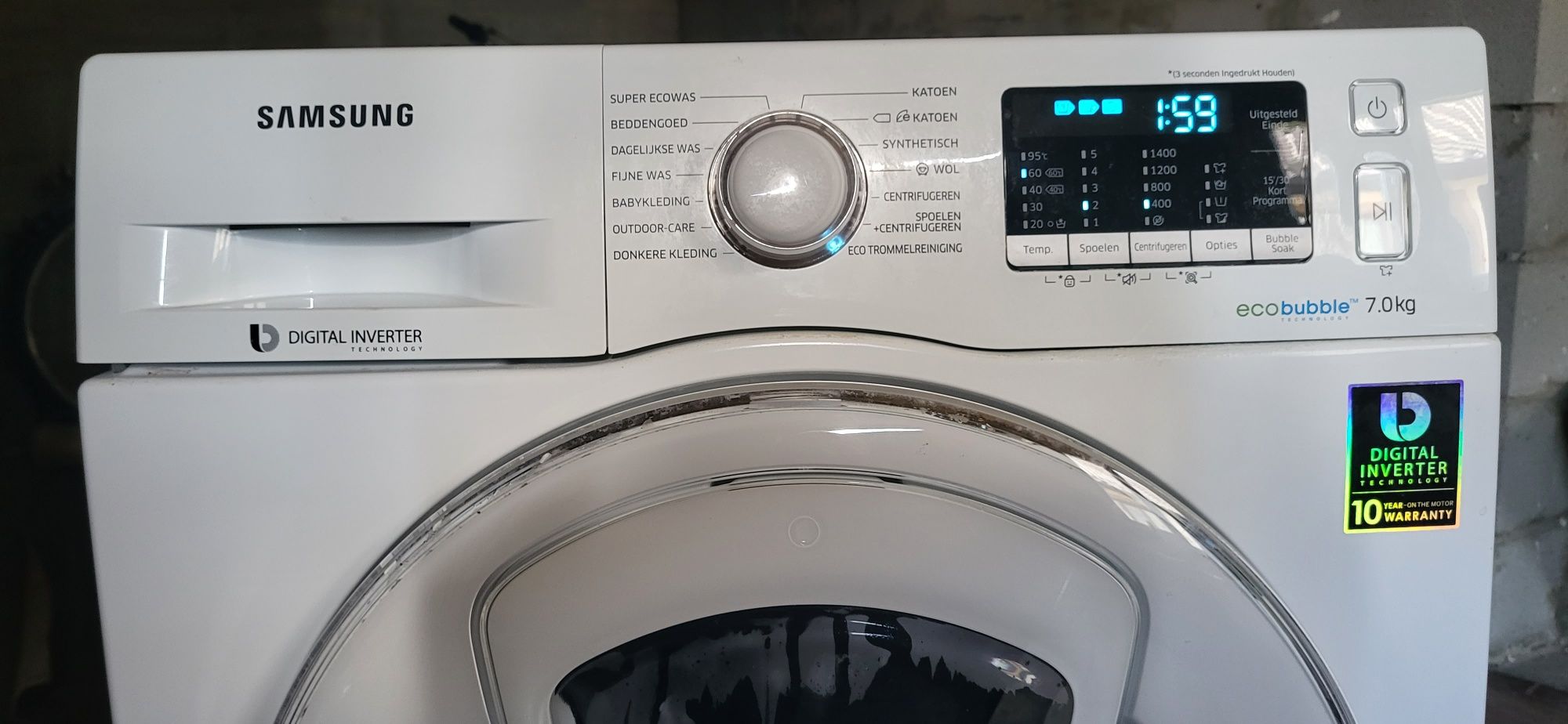 Продам 2 стиральних машини самсунг Samsung Eco Bubble 7kg