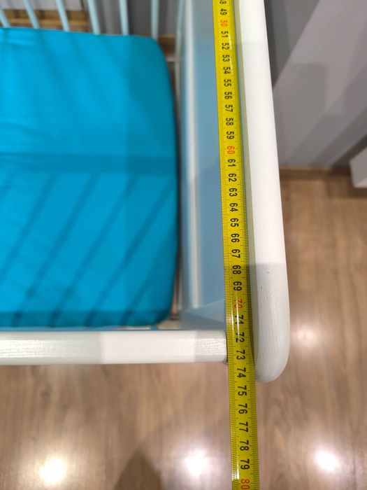 Łóżeczko dziecięce AMC BABY 140x70 z materacem
