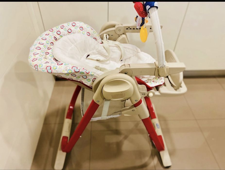 Cadeira da papa/ espreguiçadeira Polly Magic Chicco