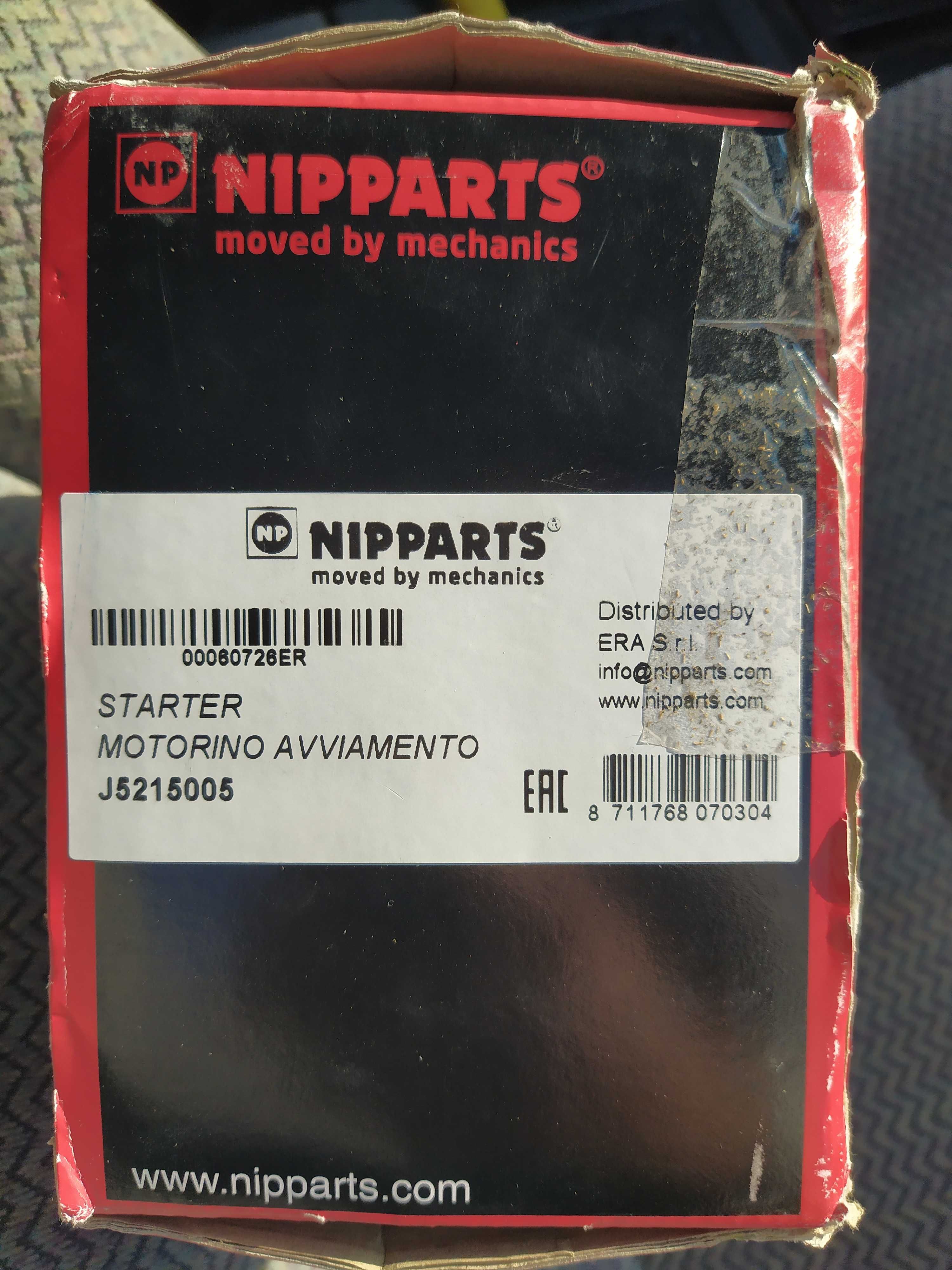 Стартер Mitsubishi, Hyundai, KIA стартер NIPPARTS J5215005