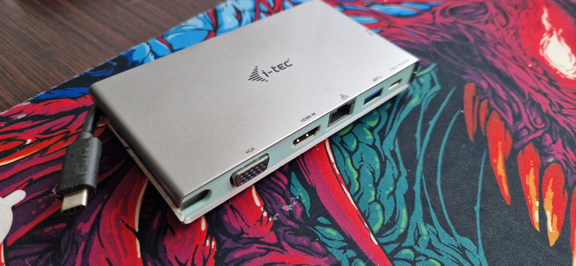 i-tec USB-C Travel Stacja Dokująca 4K HDMI lub VGA, 20 cm kabel USB-C