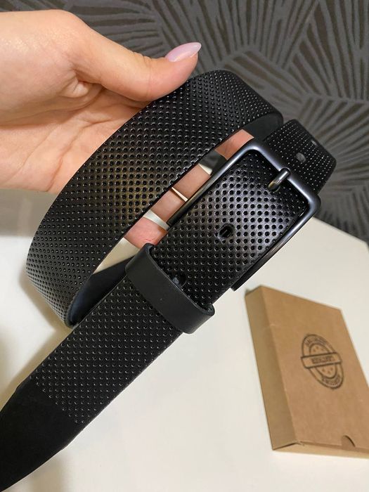 Ремінь пояс чоловічий шкіряний класичний/ ремень мужской кожа классика