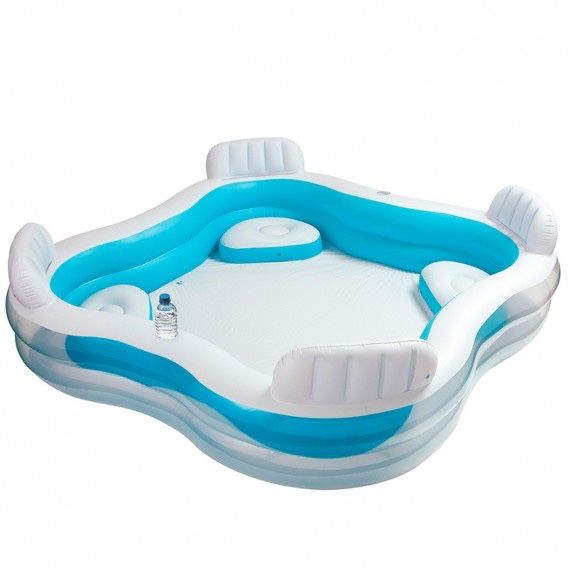 Piscina Intex Familiar com assentos