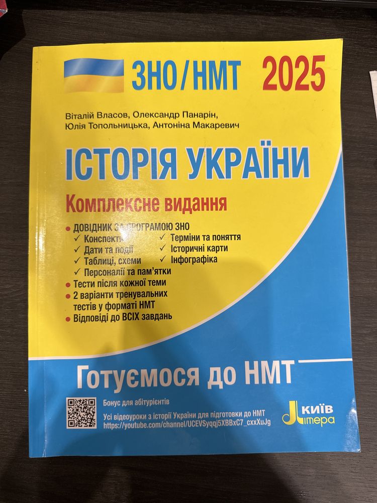 ЗНО/НМТ Історія України 2025