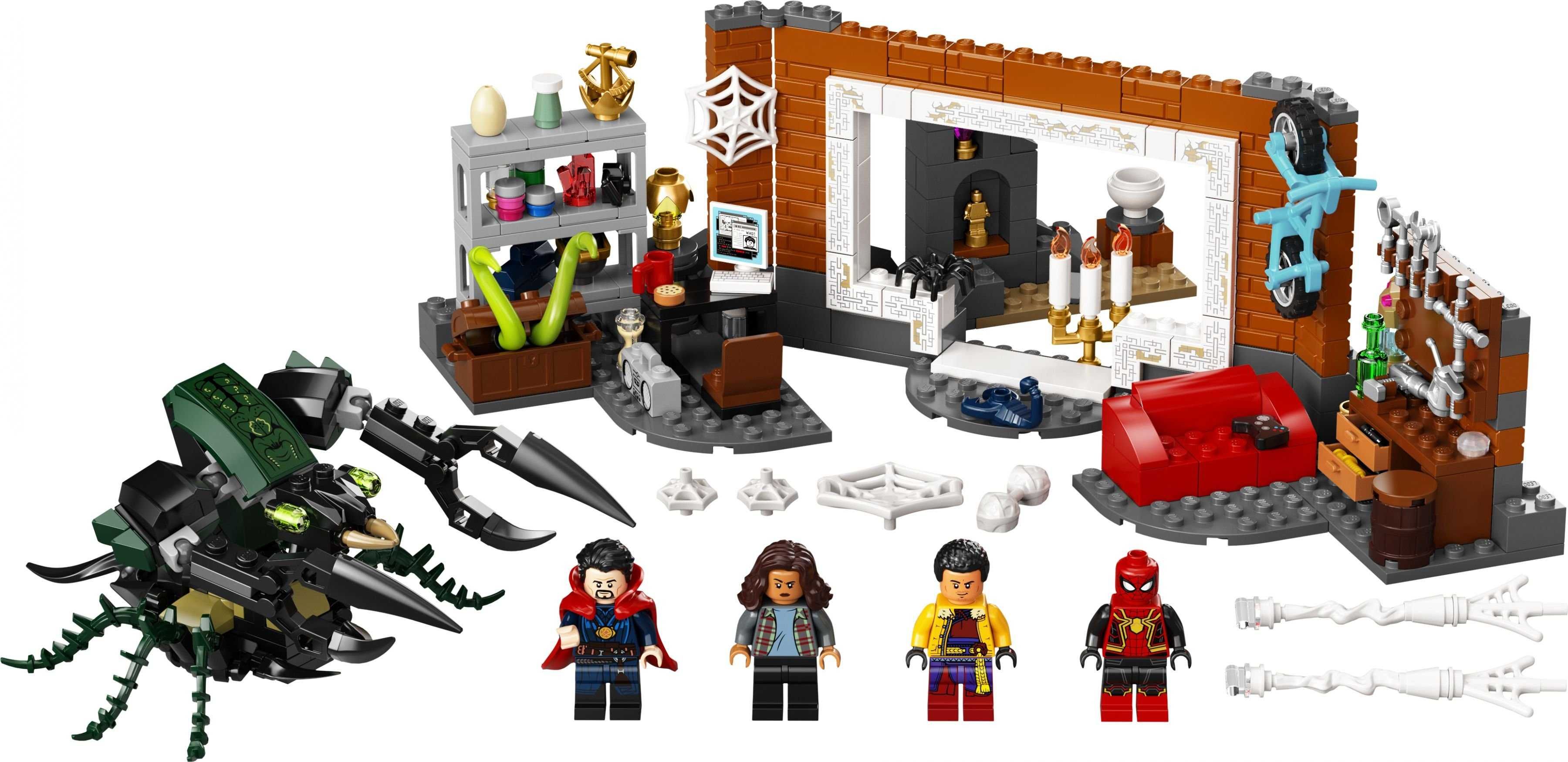 Lego Marvel Super Heroes Людина-Павук у святилищі-майстерні 76185