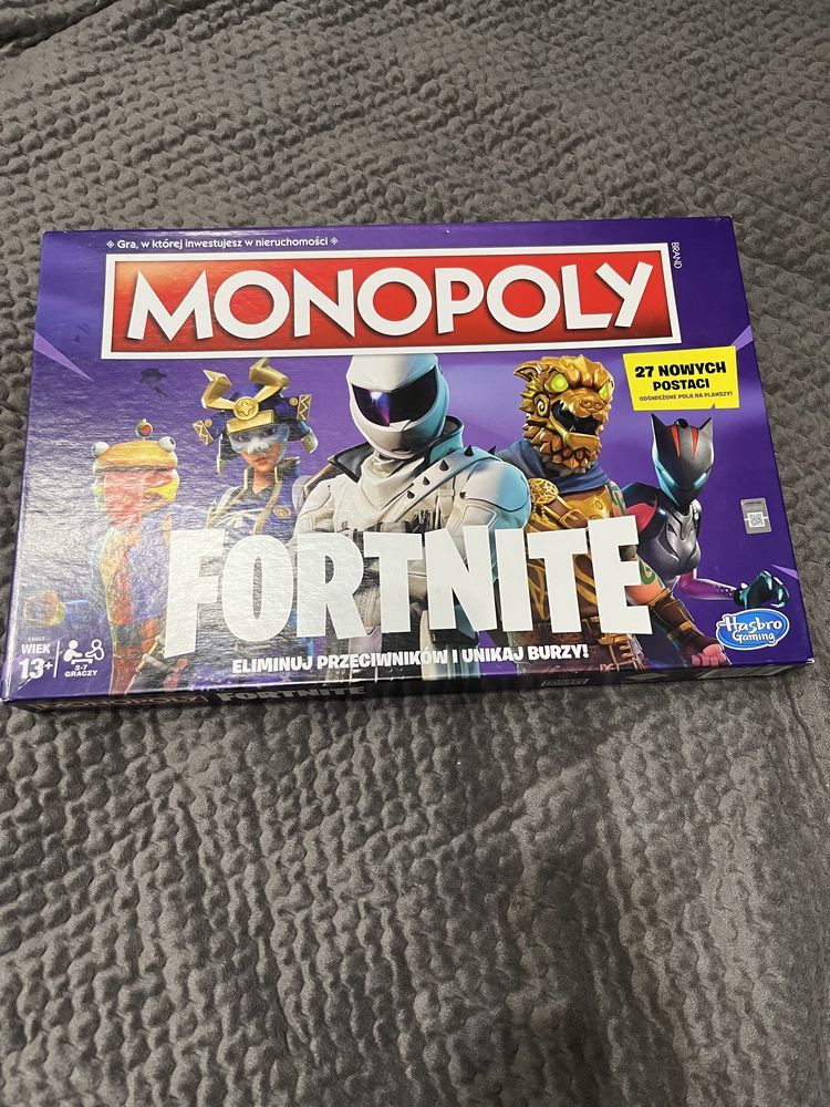 Monopoly Fortnite gra planszowa od Hasbro