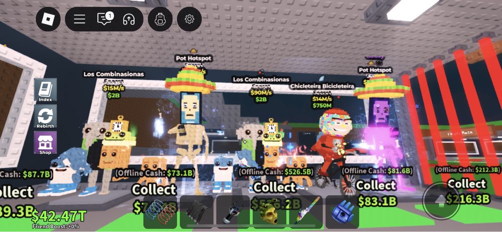 Роблокс, укради браинро, roblox steal a brainhot