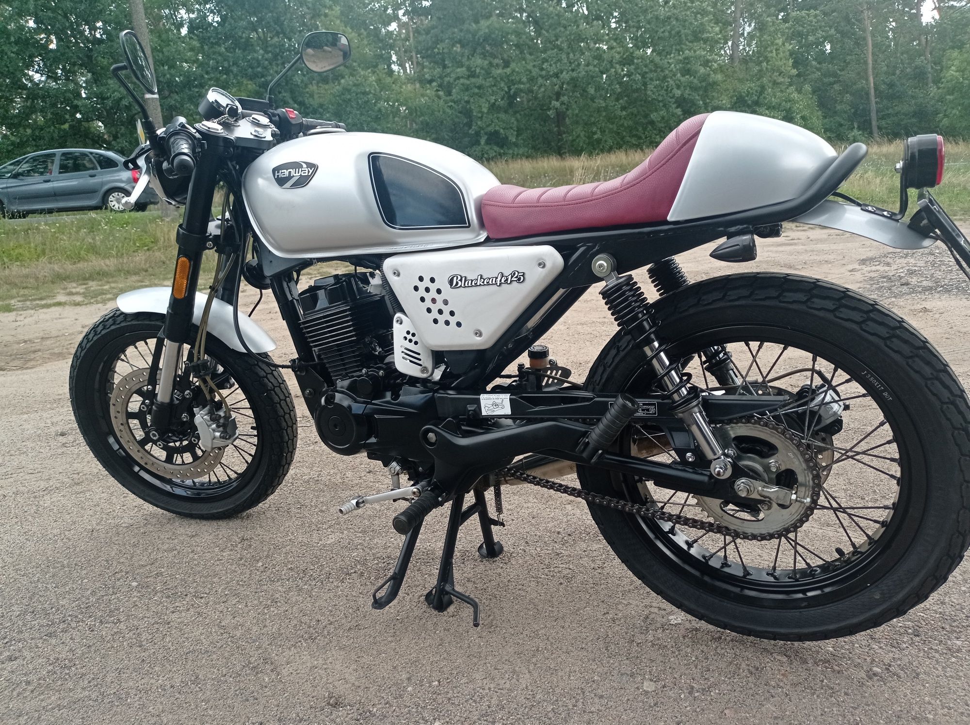 Hanway 125 bober scrambler Junak dowóz