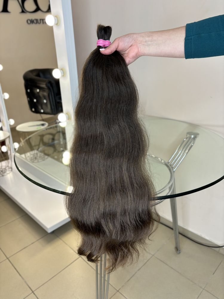 Словʼянське волосся нефарбоване славянские волосы 70 см 200 грам
