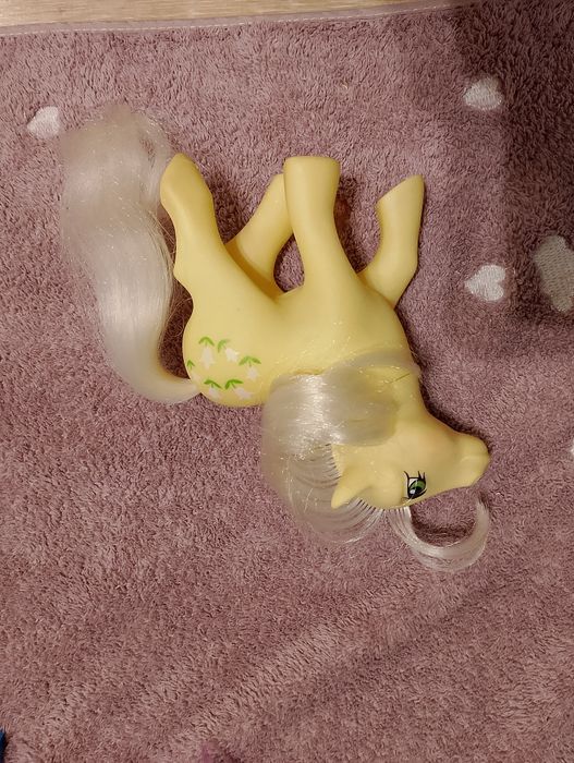 Vintage My Little Pony G1, White Posey 1984