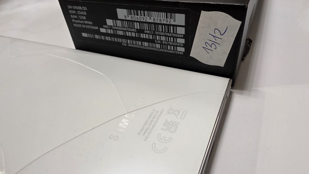 Samsung Galaxy S22 Ultra 12/256gb Biały wymienię na iphone