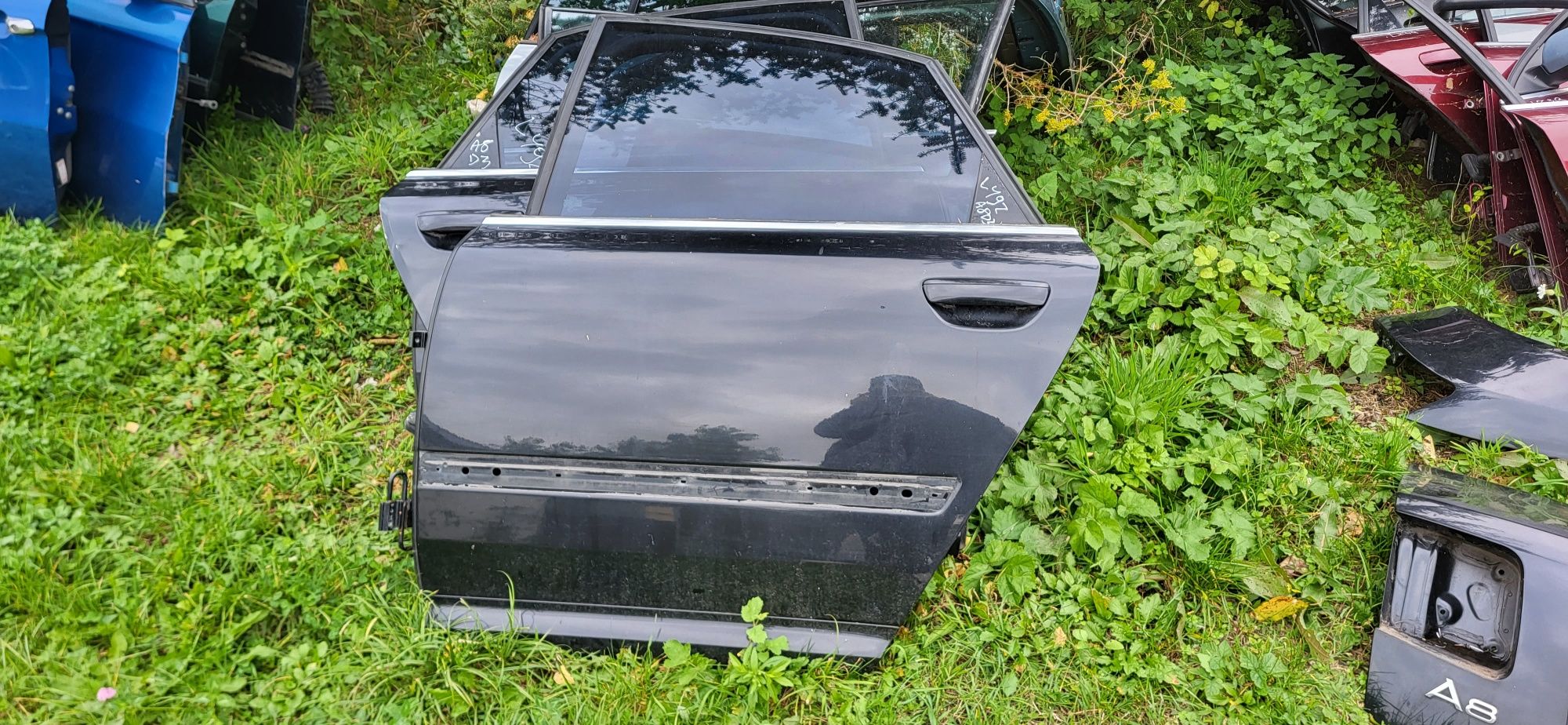 Audi A 8 podnośnik szyb szyba zamek klamka lusterko