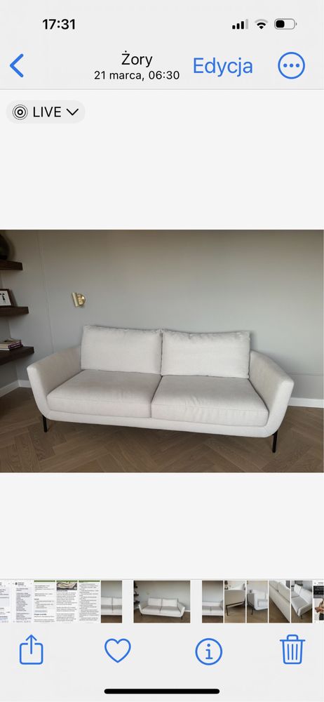 Sofa firma Olta kanapa jest nowa cena 5850 zl