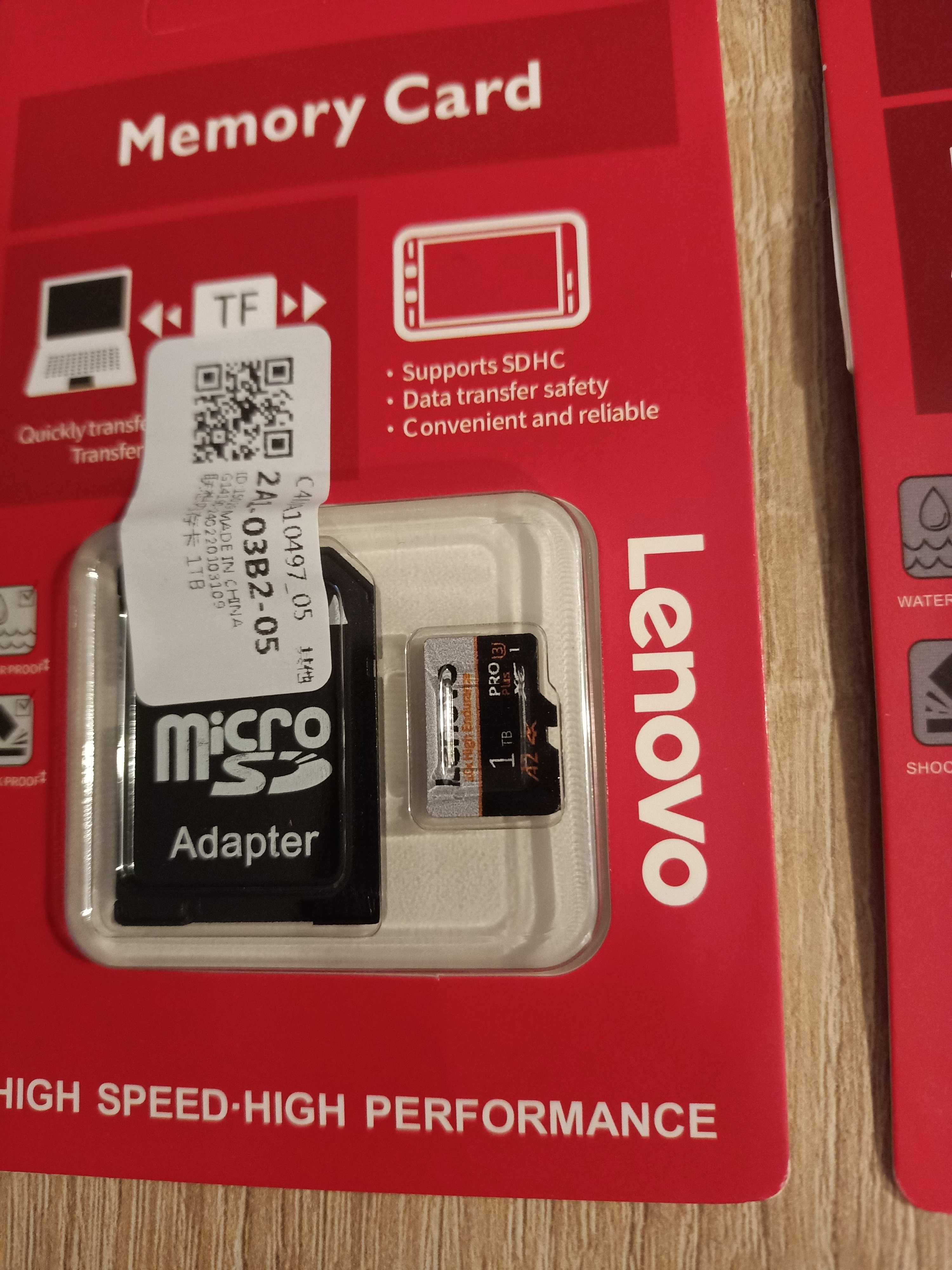 Karta Micro SD SD Lenovo 1TB z Polski