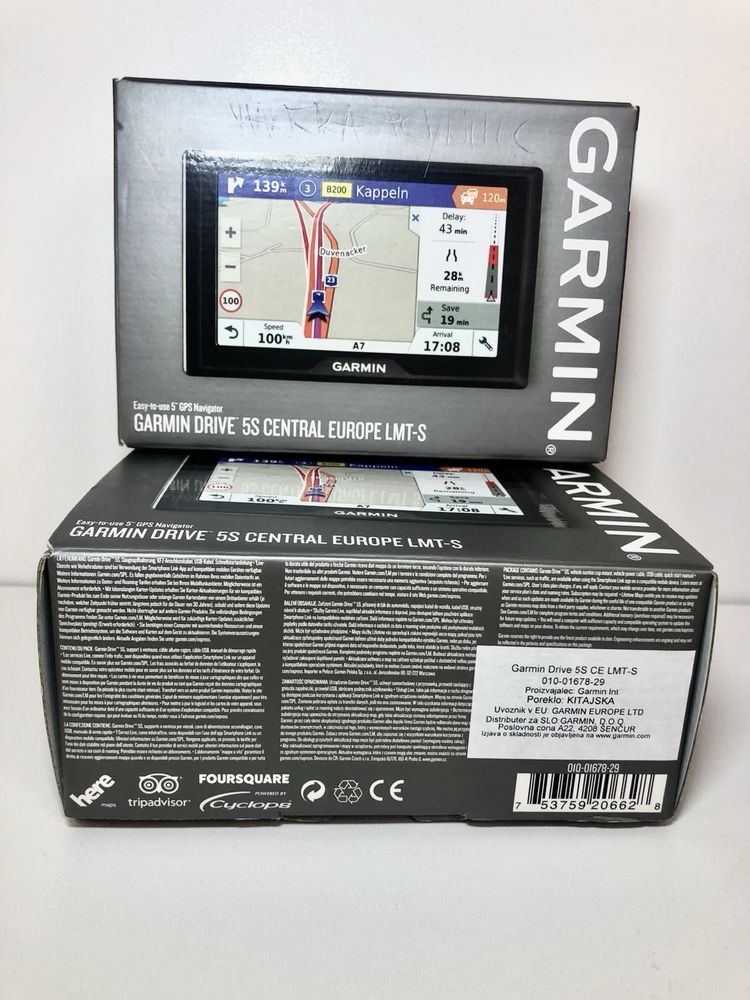 Автомобільний GPS Навігатор Garmin Drive 5S Central Europe LMT-S
