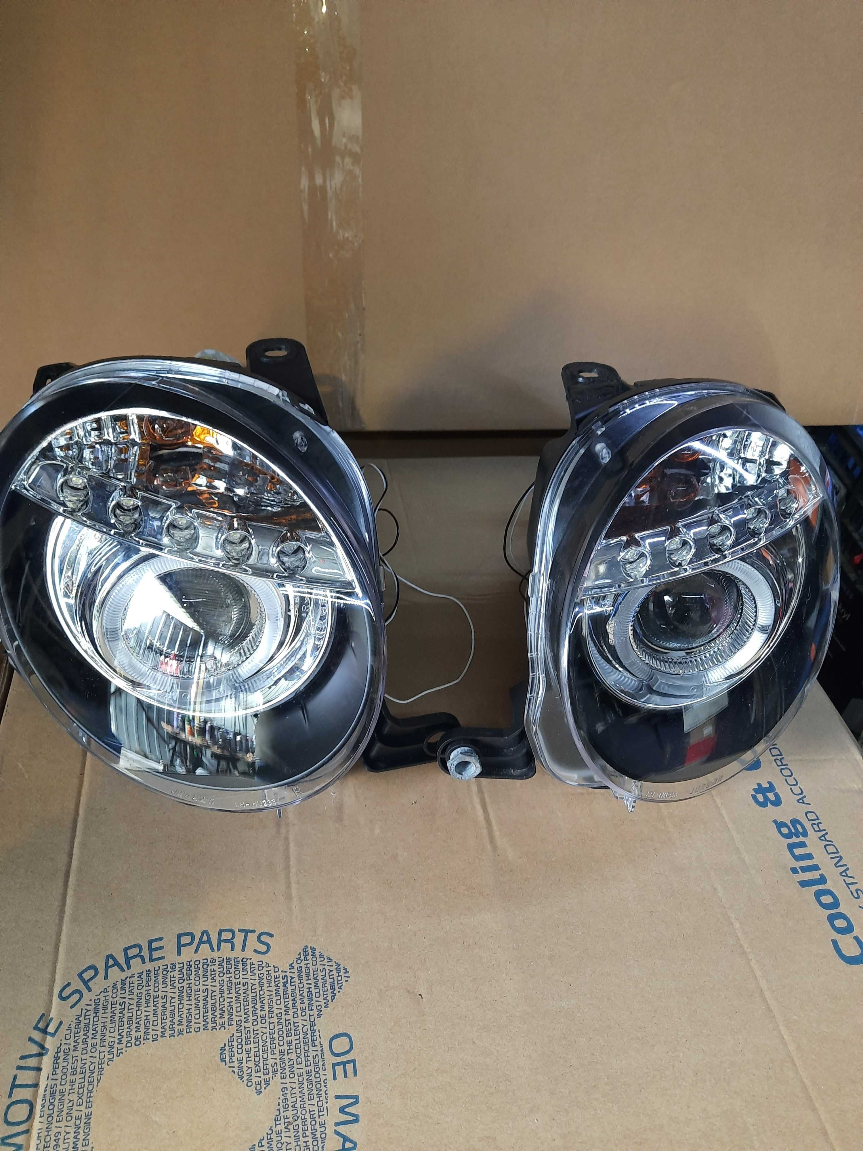 Fiat 500 Lampy tuning LED od 2007r