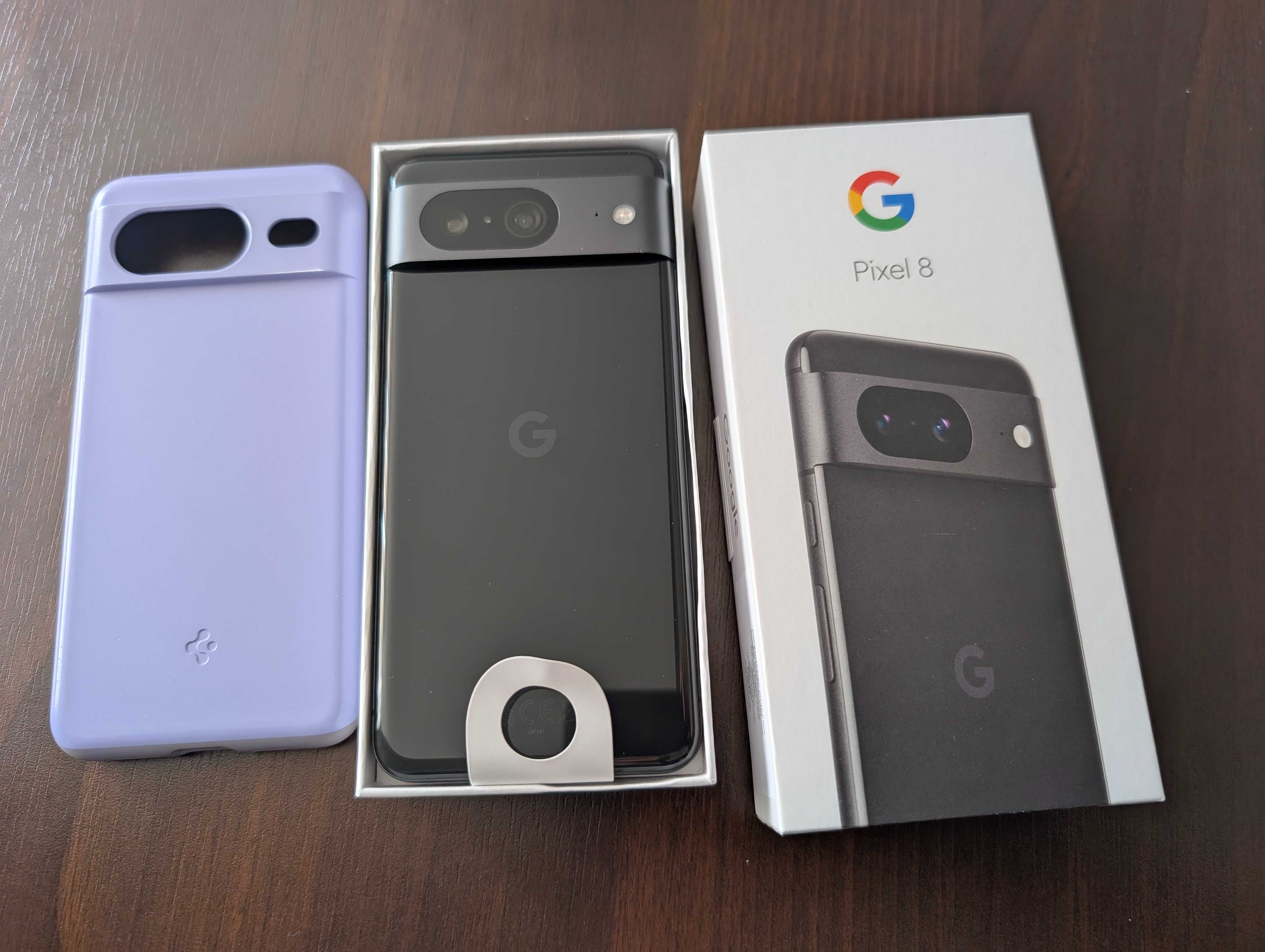 Google Pixel 8 128 GB Czarny | Stan Idealny | Gwarancja do 07.2026