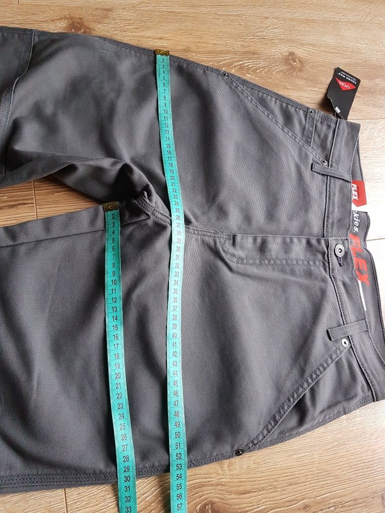 Dickies Flex Regular Fit straight spodnie męskie szare W30 L32