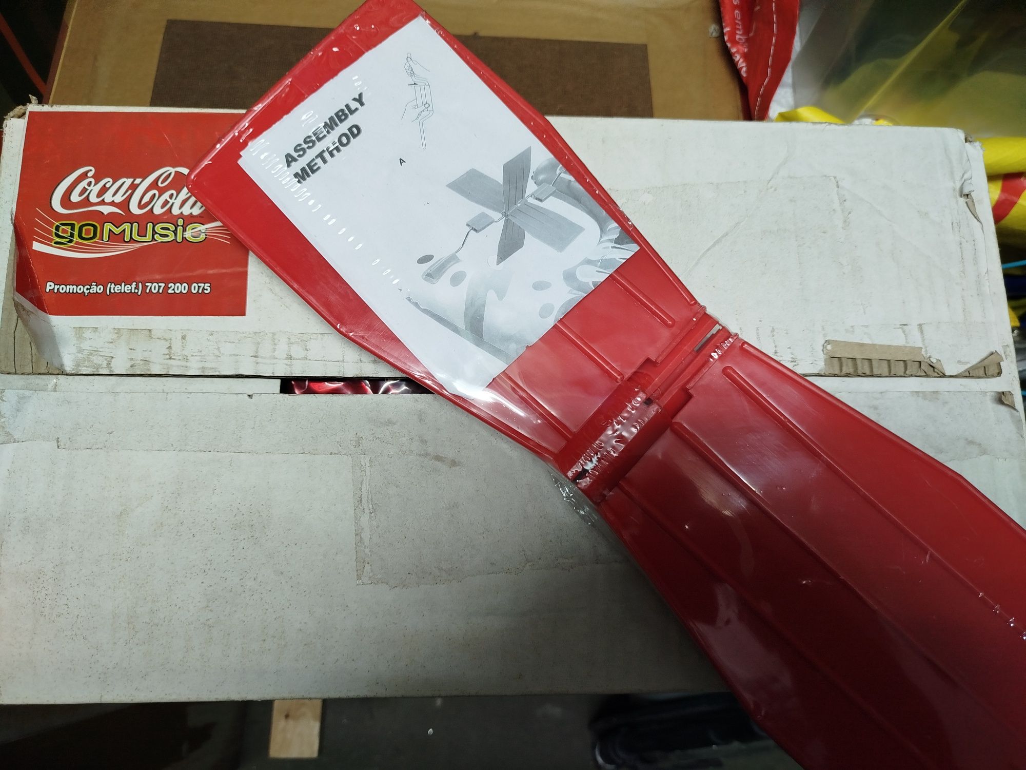 Coca Cola colchão insuflável