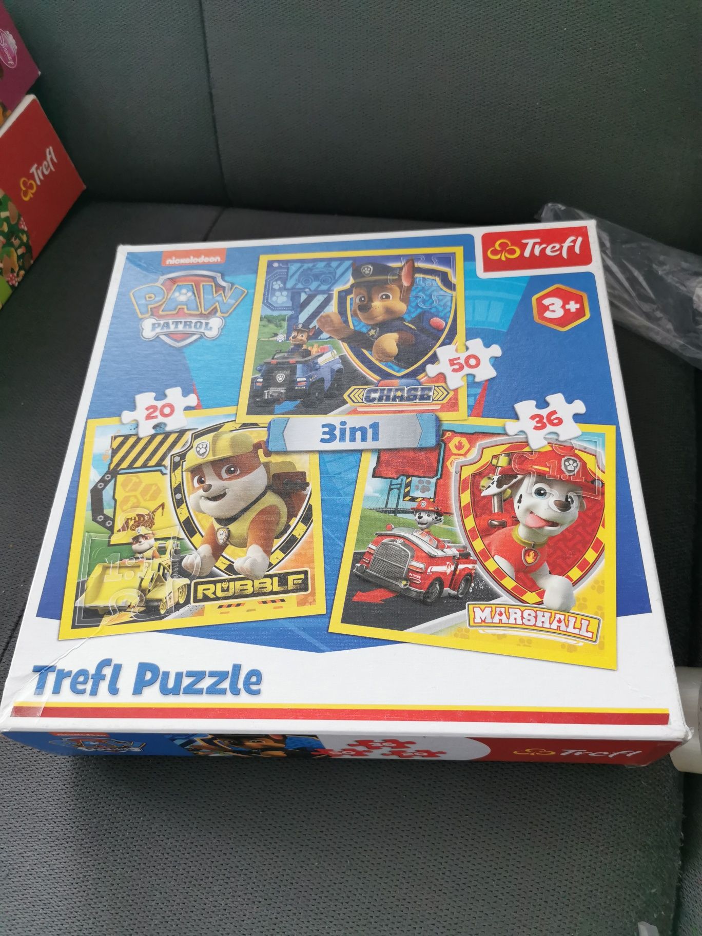 Puzzle Paw Patrol 3 w 1.