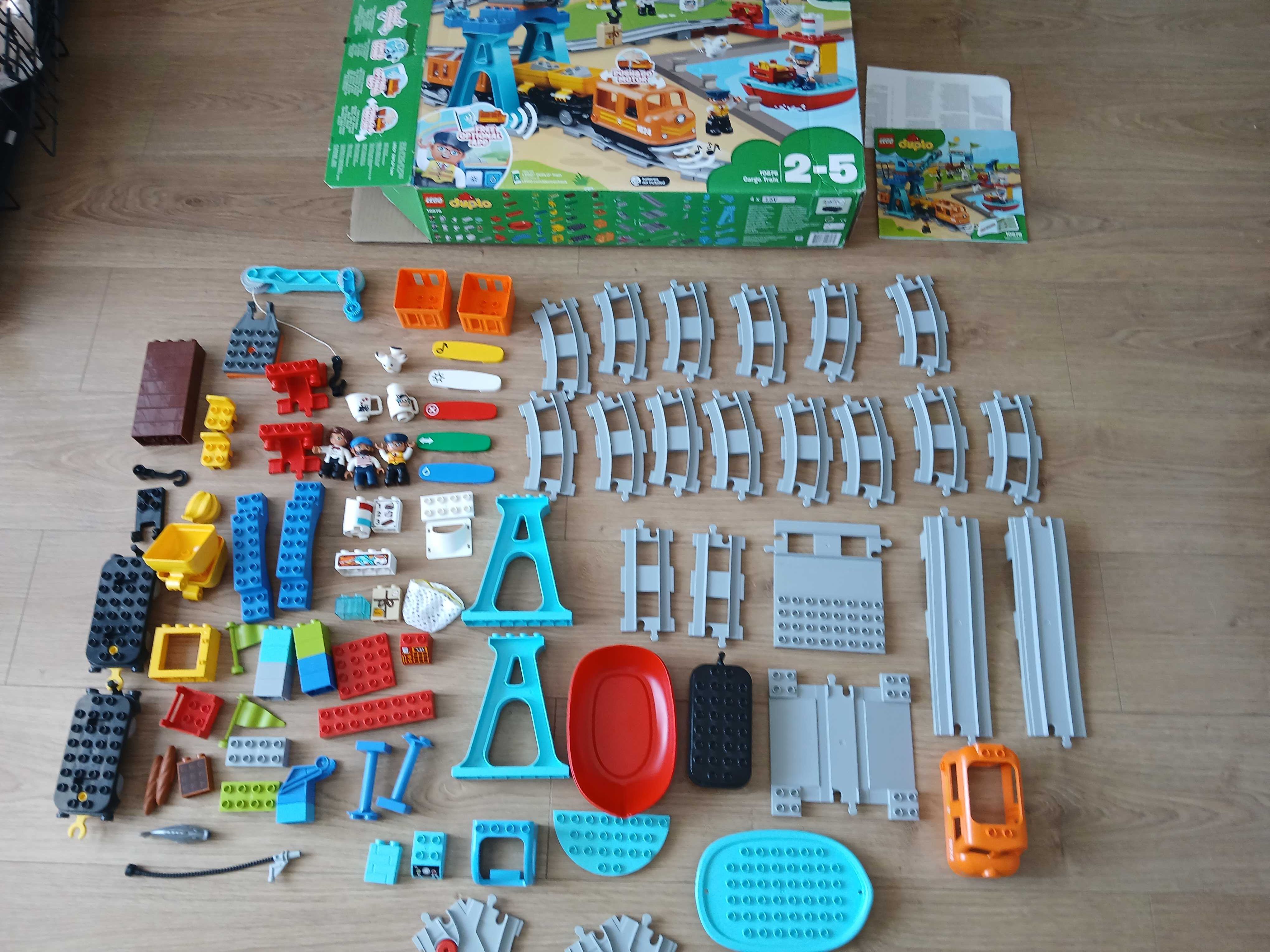 Lego 10876 duplo pociągu towarowy