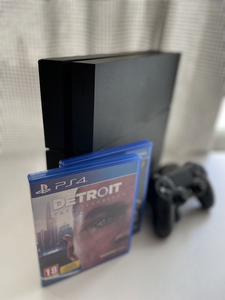 (195$) Приставка Sony PlayStation 4 Fat (2ревізія) 500gb ps,пс +15ігор