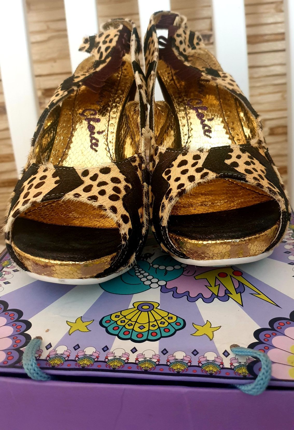 Oryginalne, szalone buty Irregular Choice rozm.40