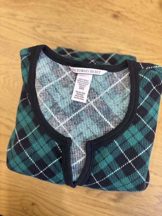 Піжама victoria's secret thermal long pajama set