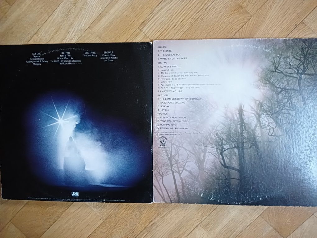 Płyta winylowa Genesis x2 Story Best Japan Seconds Out 2 LP UK 1press