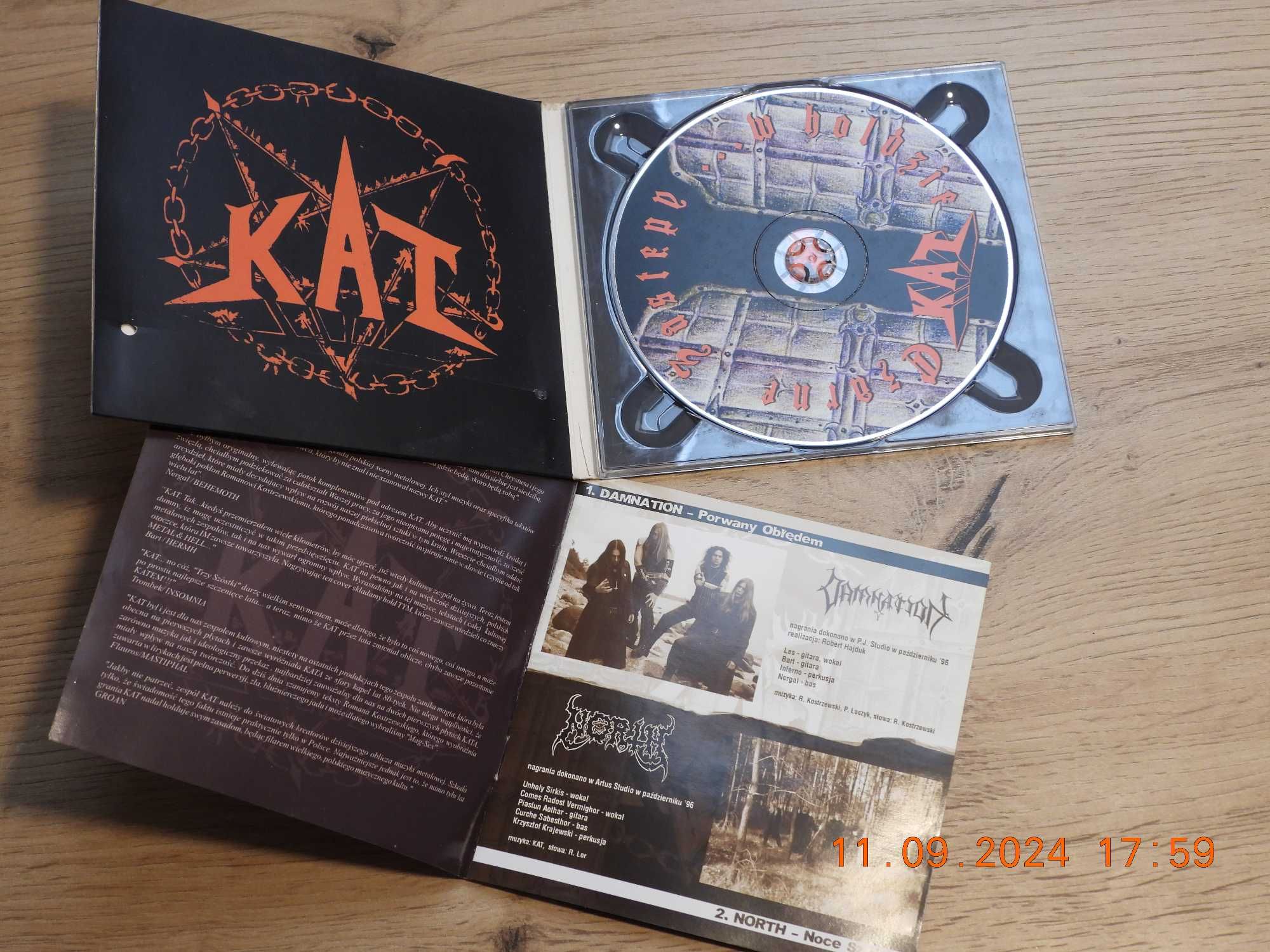 Czarne Zastępy - W Hołdzie KAT   - CD