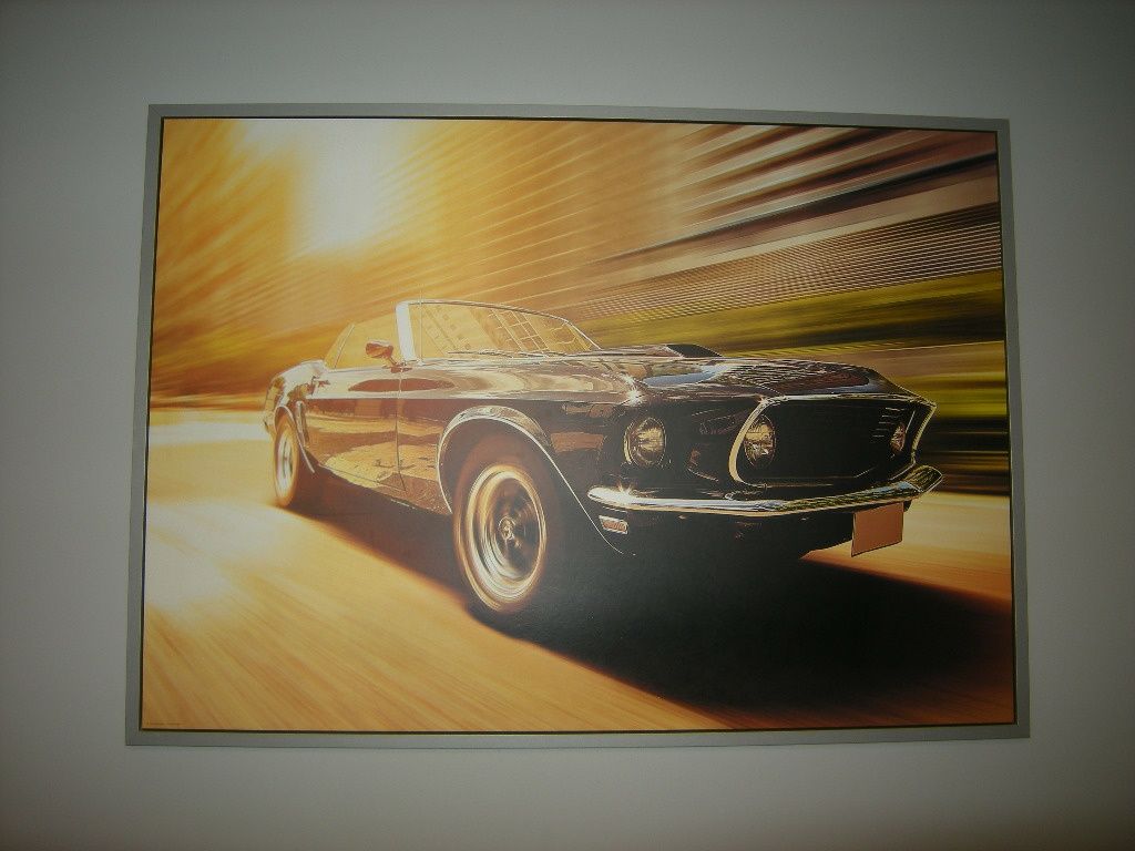 Plakat Ford Mustang 140x100