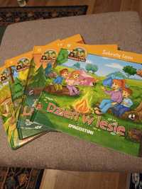 Zestaw 4 książek dla dzieci. Sekrety lasu