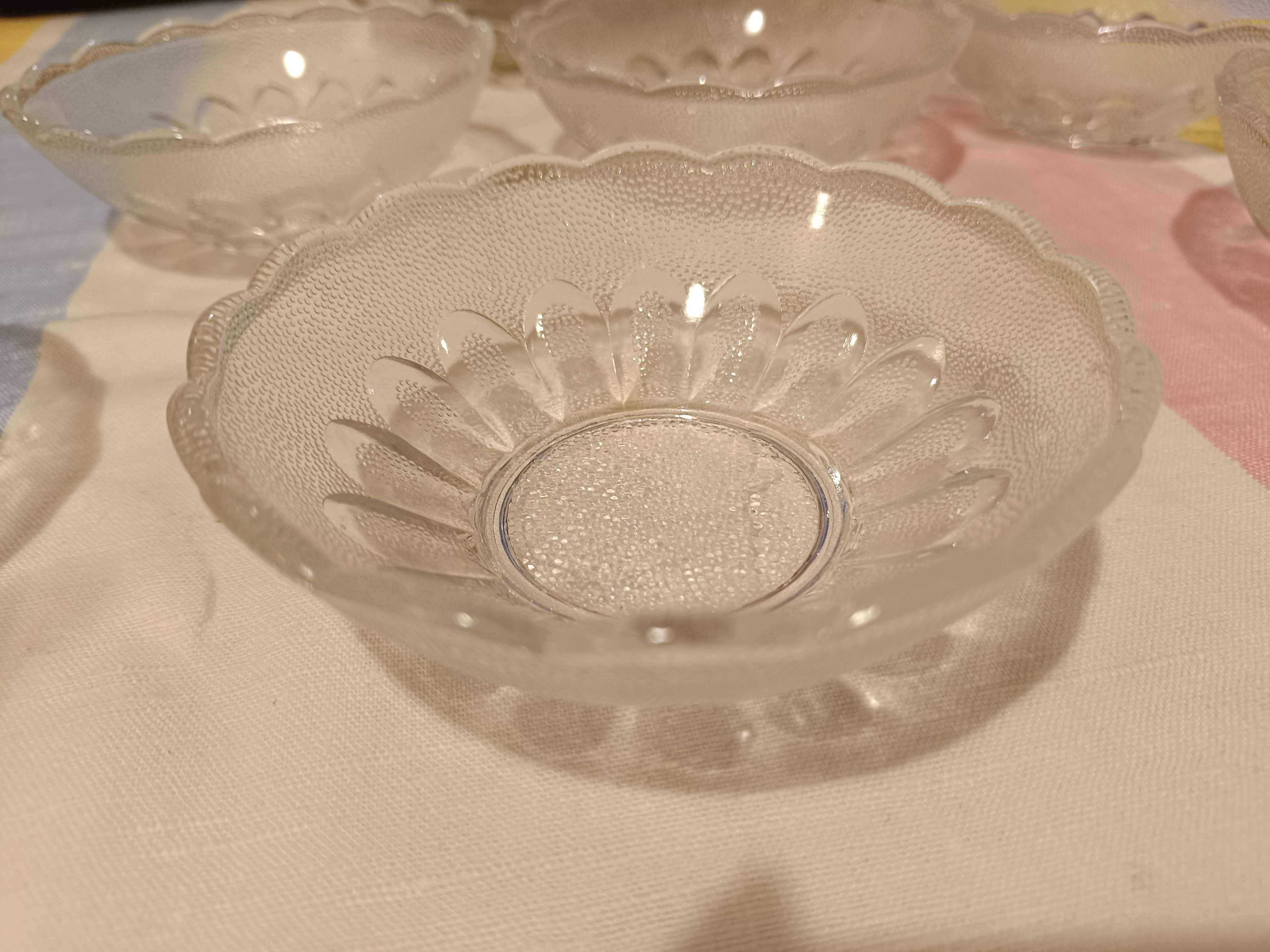 Talerzyki Cora, Drost, Ząbkowice PRL polski design, 6 sztuk
