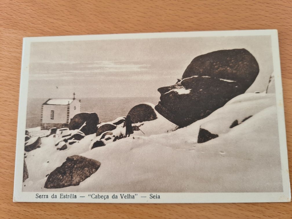 4 Postais vintage da Serra da Estrela - Seia