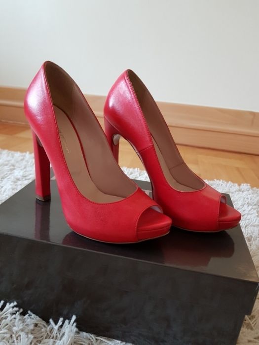 PRIMAMODA Malinowe czółenka rozm. 38