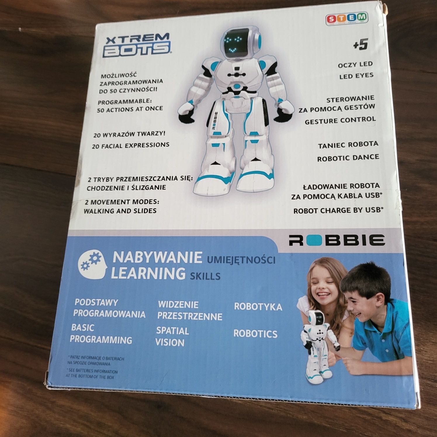 Robot programowalny xtrem bot Robbi

Idealna zabawk