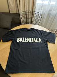Balenciaga Tape Logo T-Shirt оригинал футболка баленсиага худи кофта