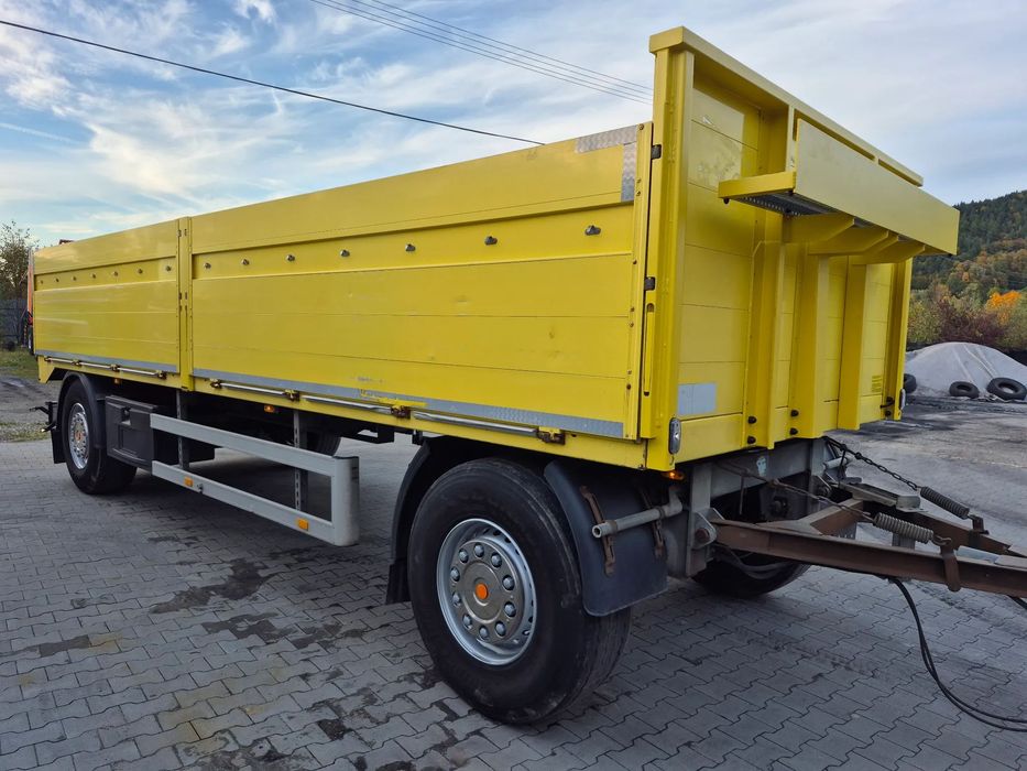 Feldbinder Przyczepa BUDOWLANKA SKRZYNIOWA  AB21-N18  Przyczepa Budowlanka Skrzyniowa