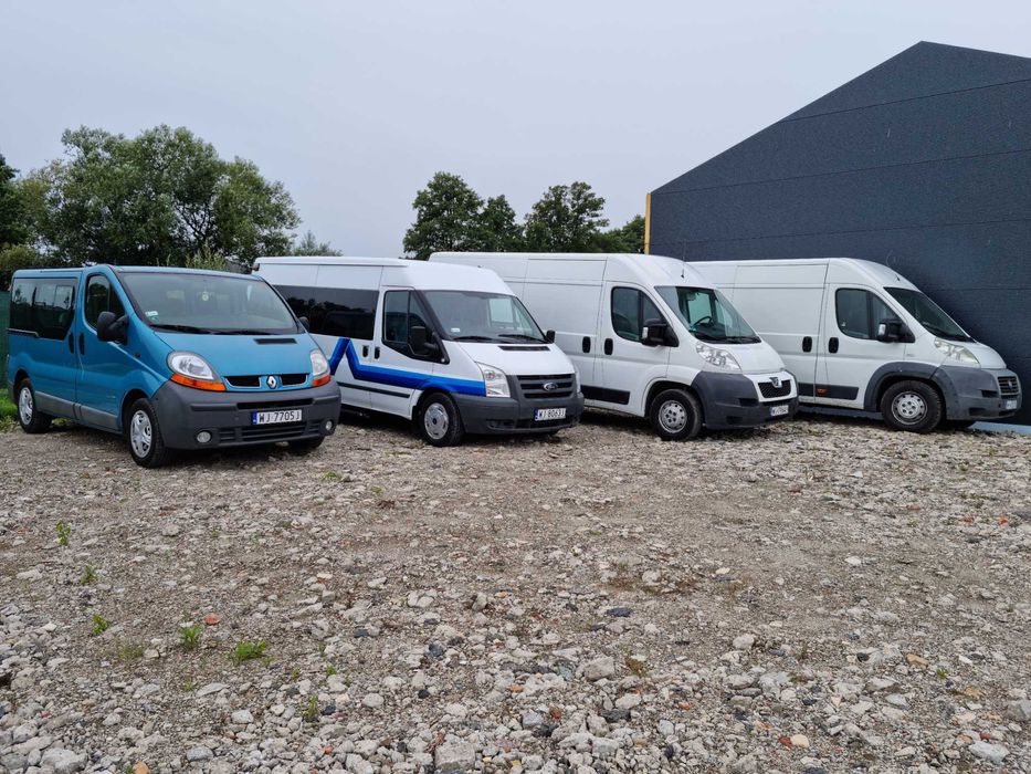 Wypożyczalnia busów wynajem samochodów dostawczych oraz 6-9 osobowych