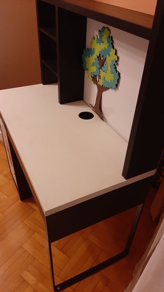 Biurko ikea z nadstawką okazja
