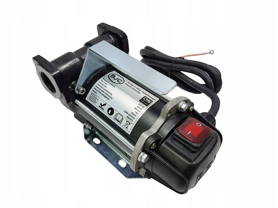 Pompa Do Oleju Paliwa Pompka Ropy Bjc 300W 60L 24V