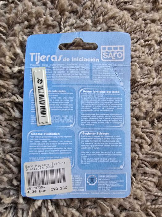 Chupeta+ tesoura+ recargas alimentador+ filtros nasais bebé