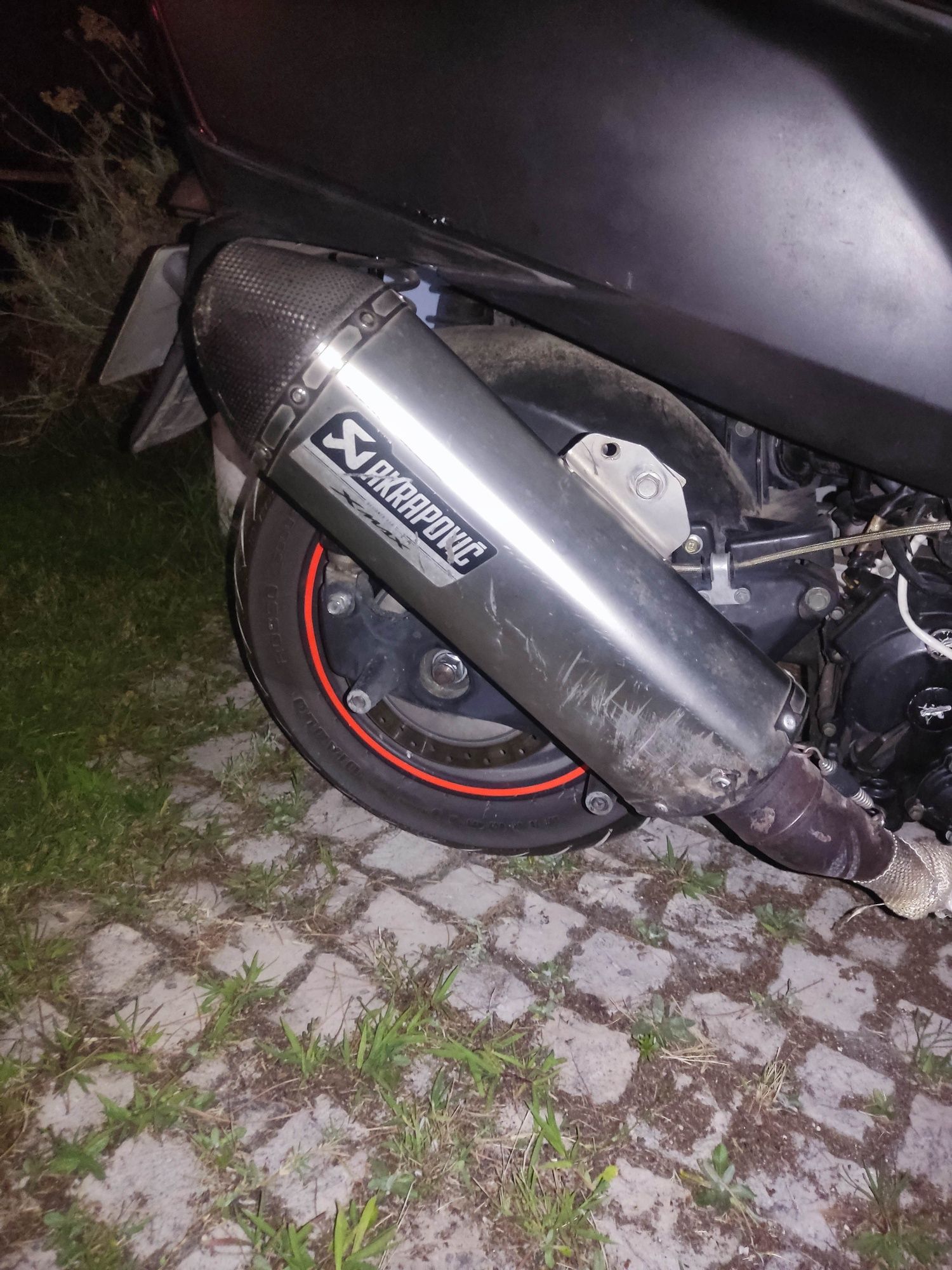Escape moto akrapovic original